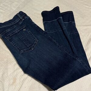 rag & bone Deep Indigo Skinny Leg Jeans